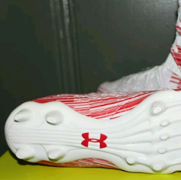 Under Armour UA Highlight MC Football Cleats Red W - Picture 2 of 5